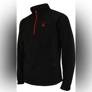 Spyder Men’s 1/4 zip Outbound pullover size L NWT